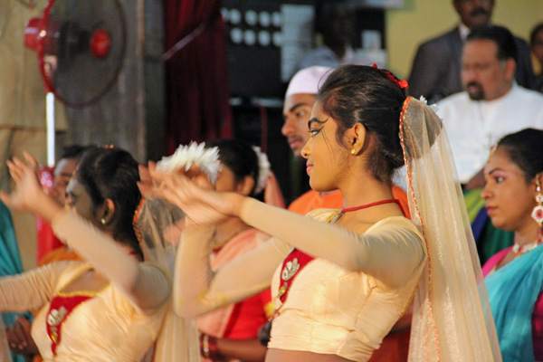 A cultural performance by school children.